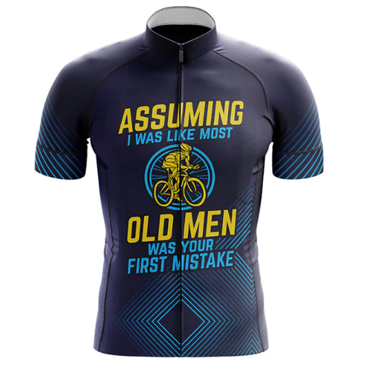 Assuming Was A Mistake Cycling Jersey Front