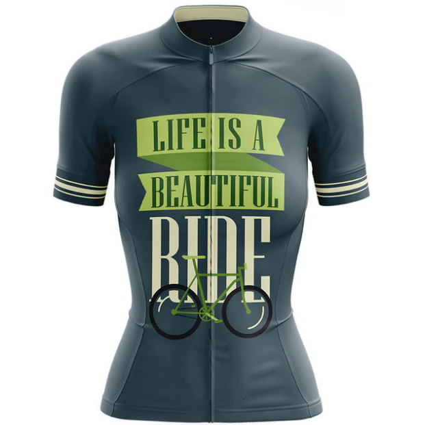 Beautiful Ride Cycling Jersey Front