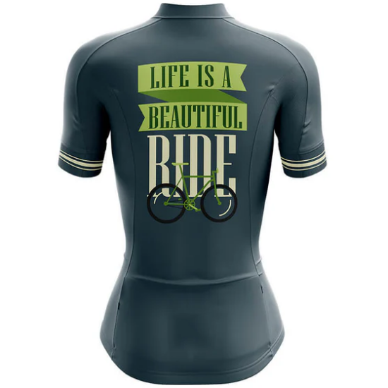 Beautiful Ride Cycling Jersey Rear