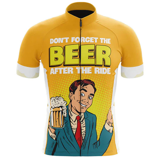 Beer After The Ride Cycling Jersey Front