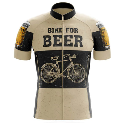 Beer Bike Cycling Jersey Front
