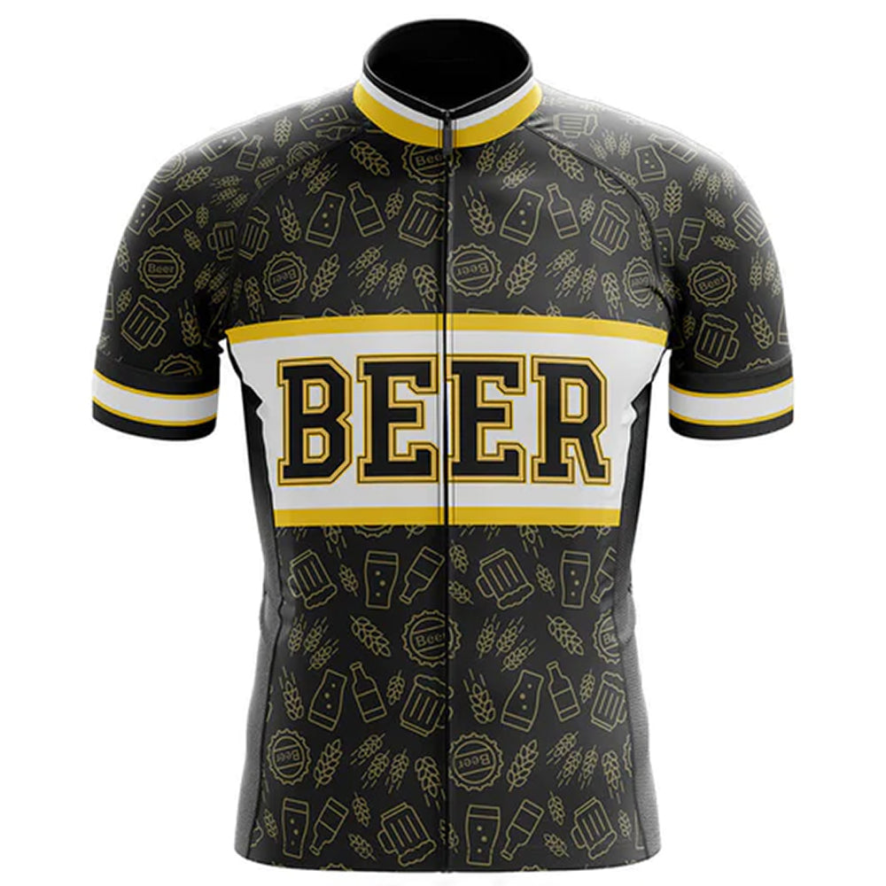 Beer Cycling Jersey Front