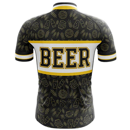 Beer Cycling Jersey Rear
