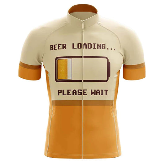 Beer Loading Cycling Jersey Front