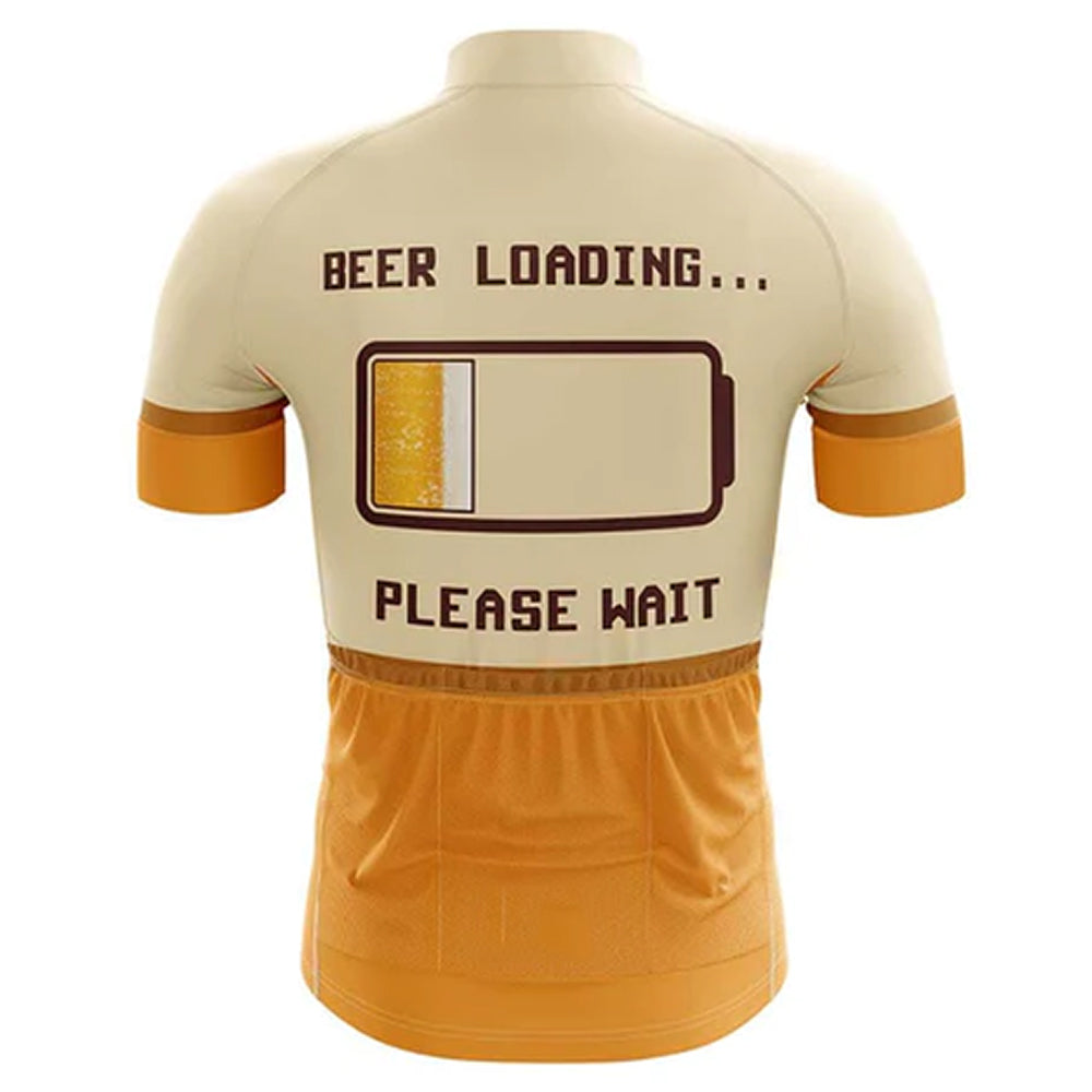 Beer Loading Cycling Jersey Rear