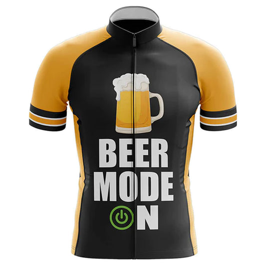Beer Mode On Cycling Jersey Front