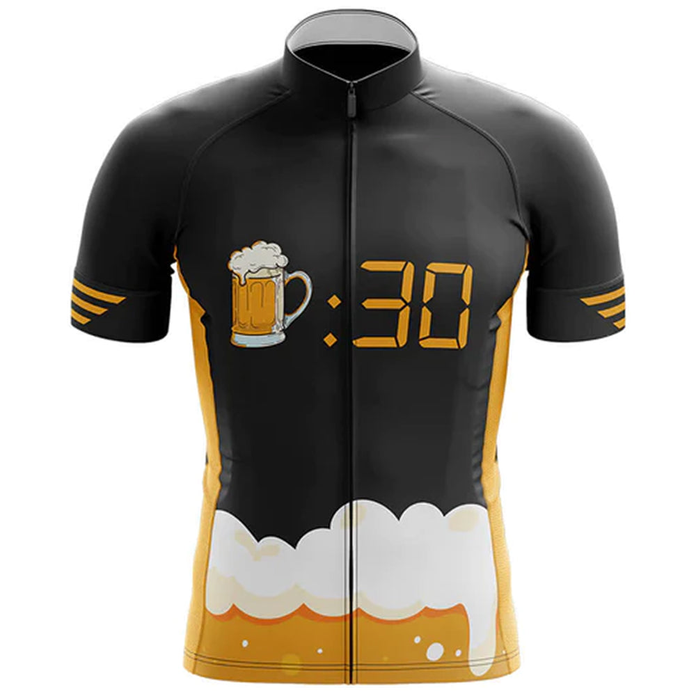 Beer O Clock Cycling Jersey Front