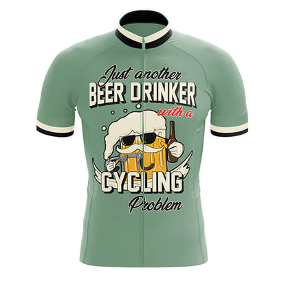 Beer Drinker Cycling Problem Cycling Jersey Front