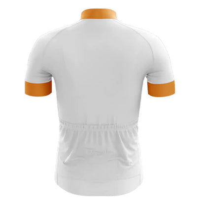 Bike Hub Cycling Jersey - White Rear