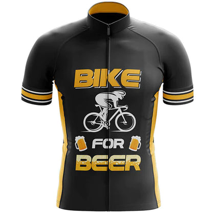 Bike for Beer 2 Cycling Jersey Front