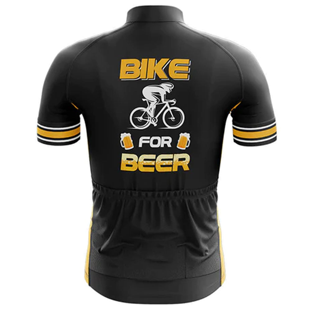 Bike for Beer 2 Cycling Jersey Rear