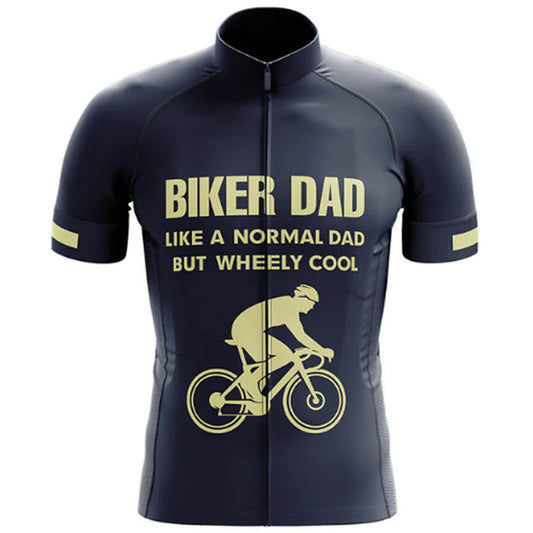 Biker Dad Cycling Jersey  Front