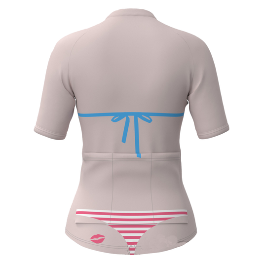 Bikini Cycling Jersey Rear