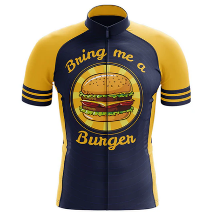 Bring Burger Cycling Jersey front