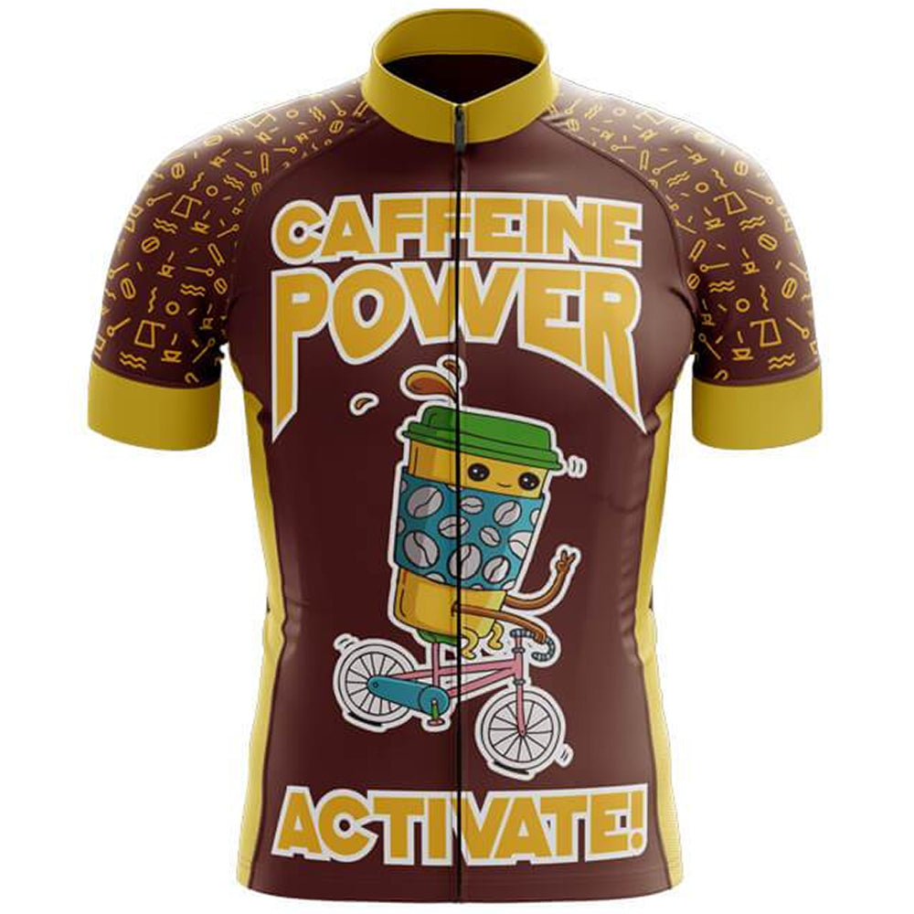 Caffeine Power Cycling Jersey 2 Front