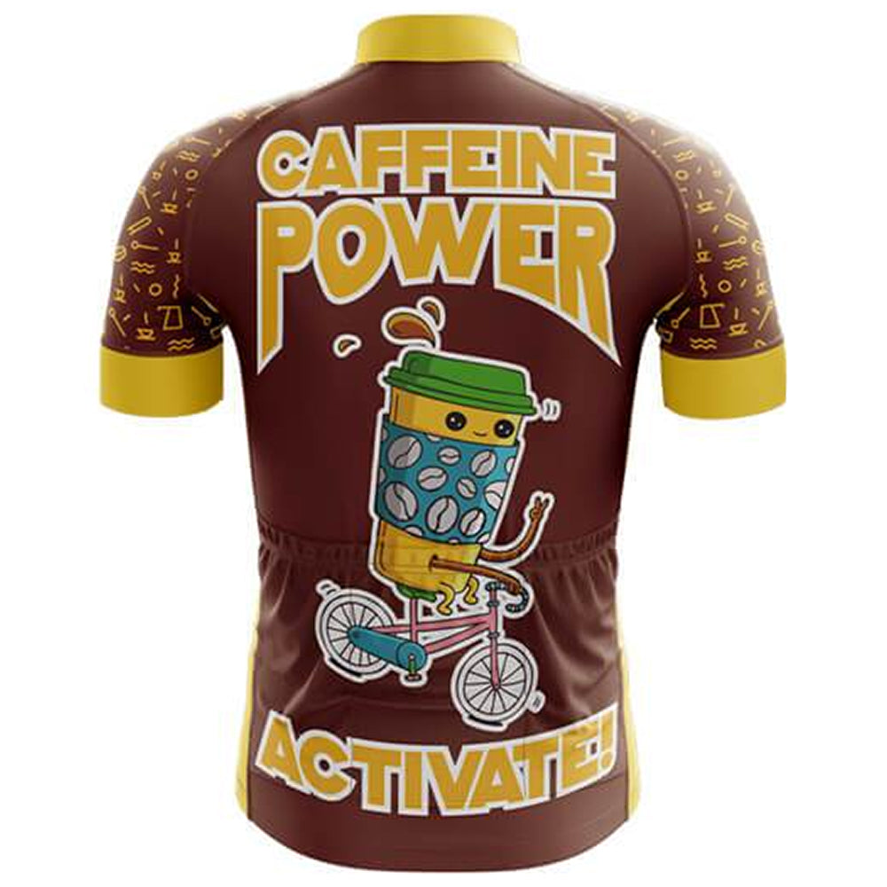 Caffeine Power Cycling Jersey 2 Rear