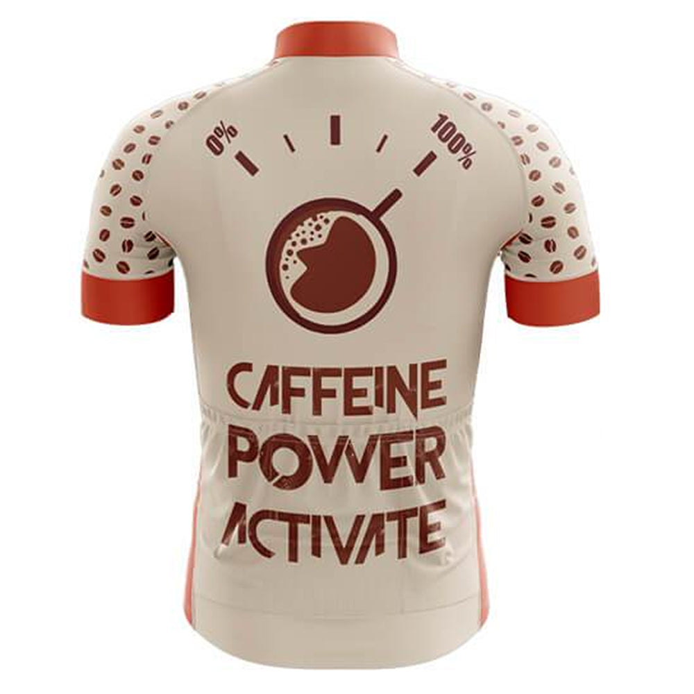 Caffeine Power Cycling Jersey Rear