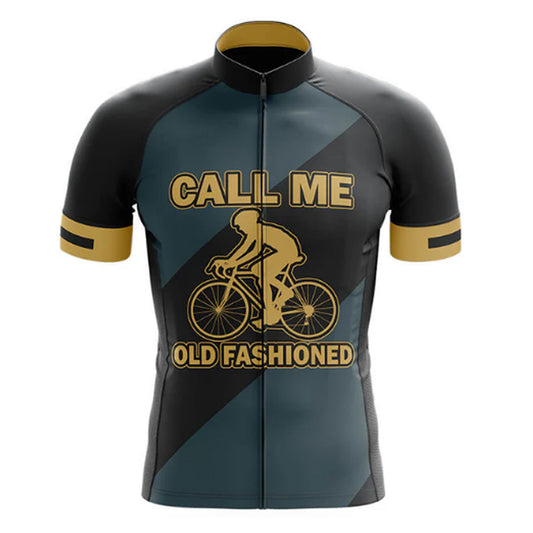 Call Me Old Fashioned Cycling Jersey Front