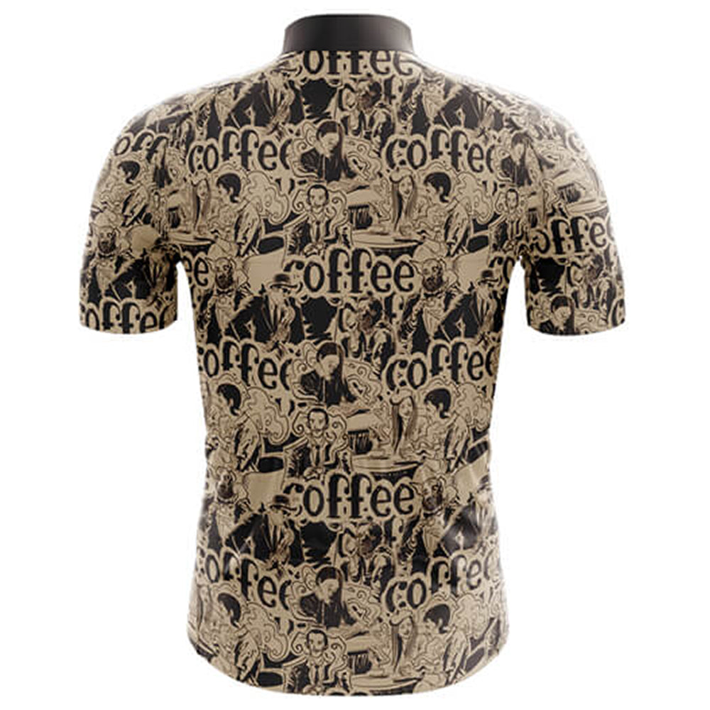 Coffee Catchup Cycling Jersey Rear