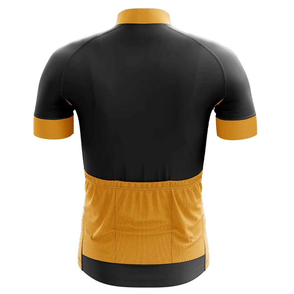 Coffee Gets Me Started Cycling Jersey Rear