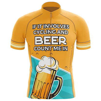 Count Me In Cycling Jersey Front