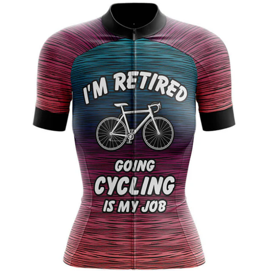 Cycling Is My Job Cycling Jersey Front