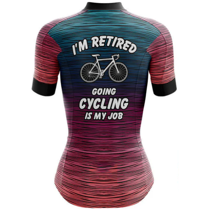 Cycling Is My Job Cycling Jersey Rear