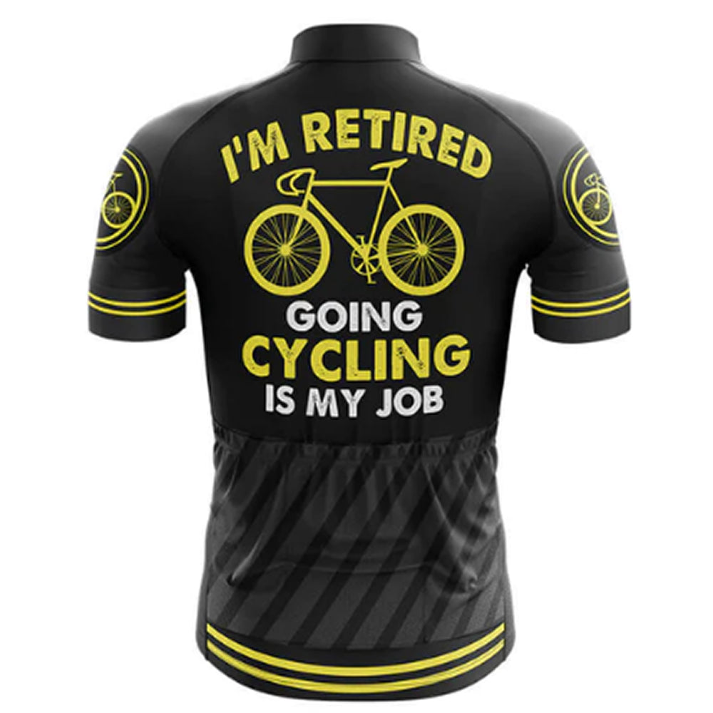 Cycling Is My Job Cycling Jersey Rear