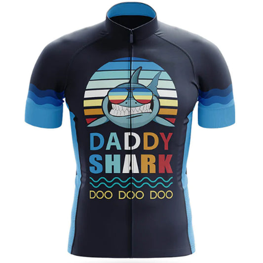 Daddy Shark Cycling Jersey Front