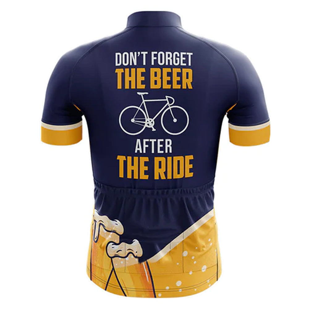 Dont Forget The Beer 2 Cycling Jersey Rear