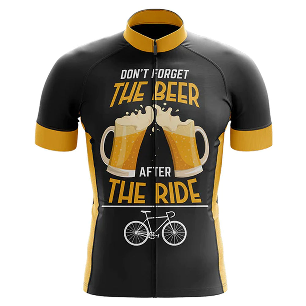 Dont Forget The Beer Cycling Jersey Front