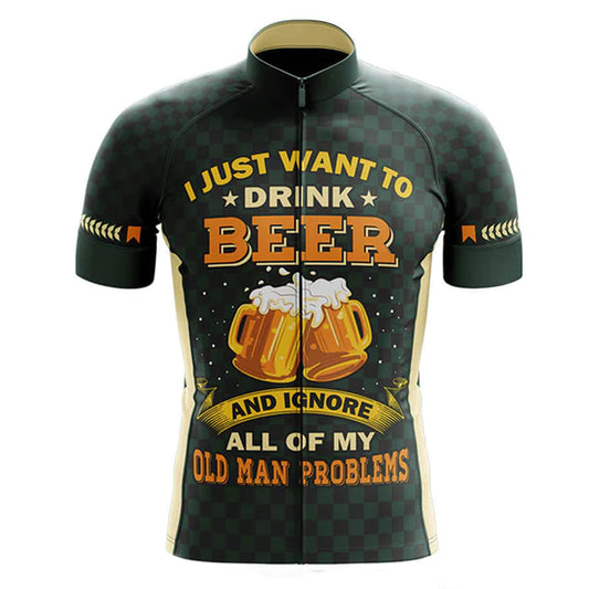 Drink Beer And Ignore Cycling Jersey Front