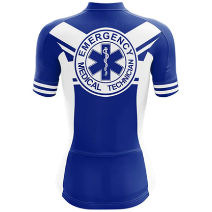Emergency Cycling Jersey Rear