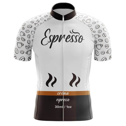 Espresso Cycling Jersey Front