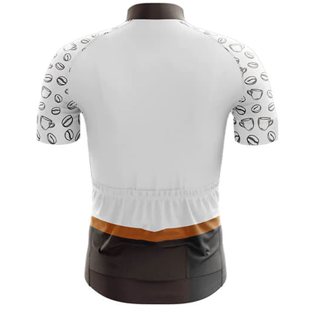 Espresso Cycling Jersey Rear