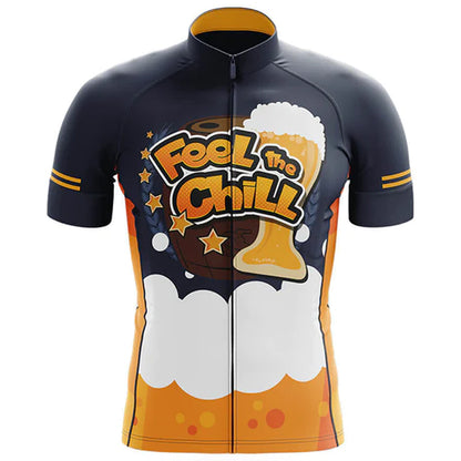 Feel The Chill Cycling Jersey Front