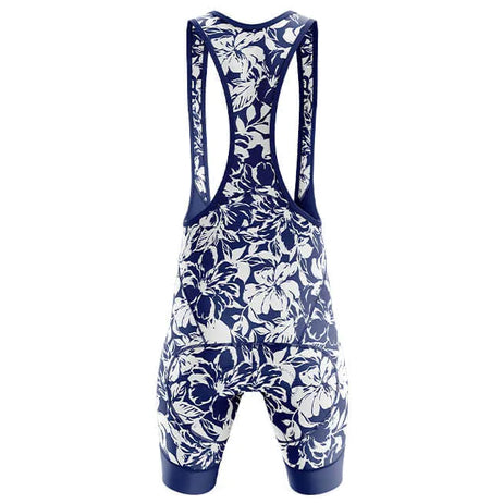 Floral Cycling Bib Shorts Rear