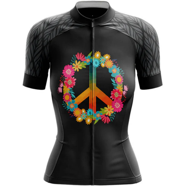 Flower Ring Cycling Jersey Front