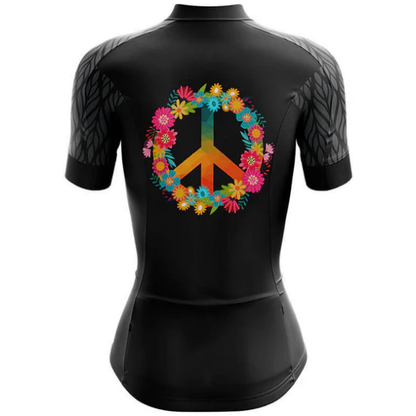 Flower Ring Cycling Jersey Rear