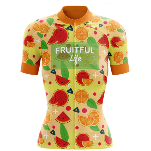 Fruitful Life Cycling Jersey Front