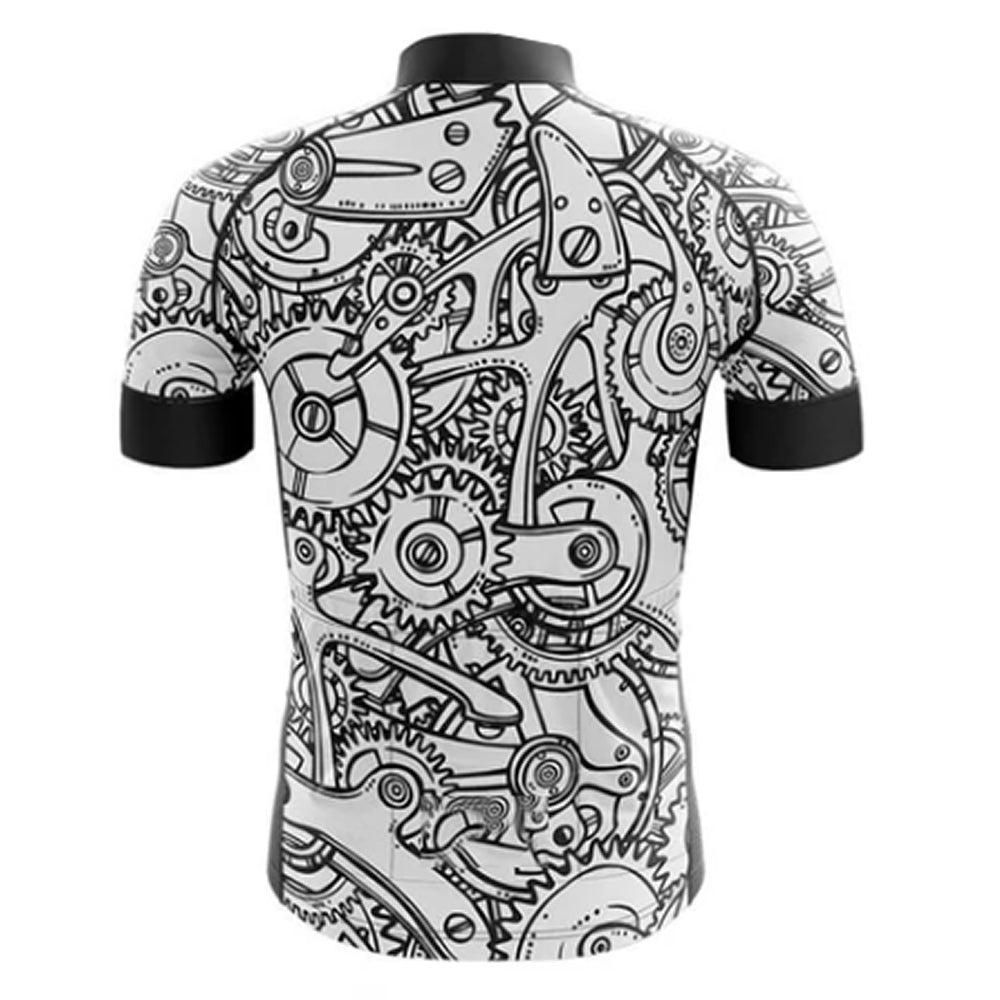 Gears N Cogs Cycling Jersey Rear