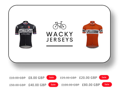 Wacky Jerseys eGift card