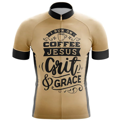 Grit And Grace Cycling Jersey Front