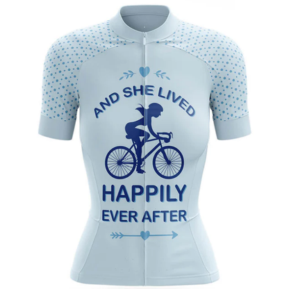 Happily Ever After Cycling Jersey Front