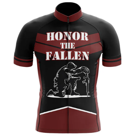 Honor The Fallen 2 Cycling Jersey front