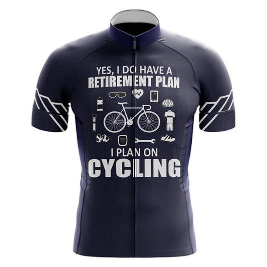 I Plan On... Cycling Jersey Front