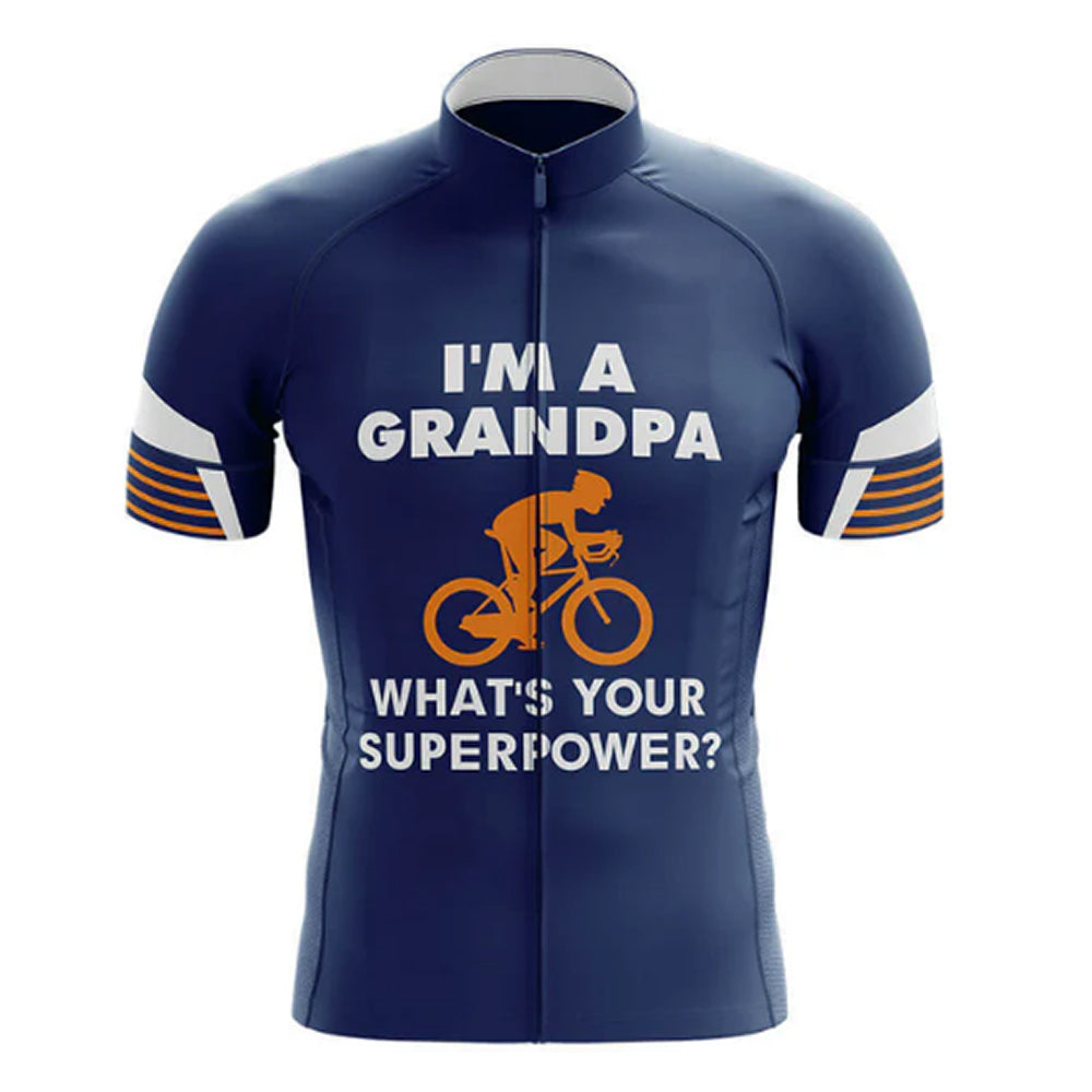 Im A Grandpa Cycling Jersey Front