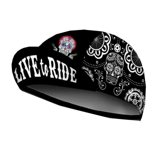 Live To Ride Cycling Cap