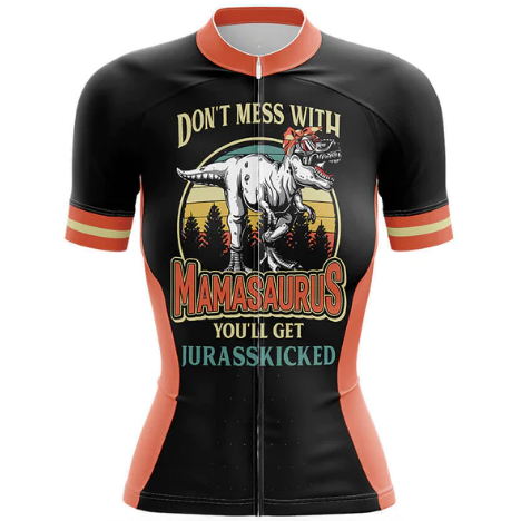 Mamasaurus Cycling Jersey Front