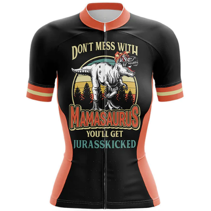 Mamasaurus Cycling Jersey Front